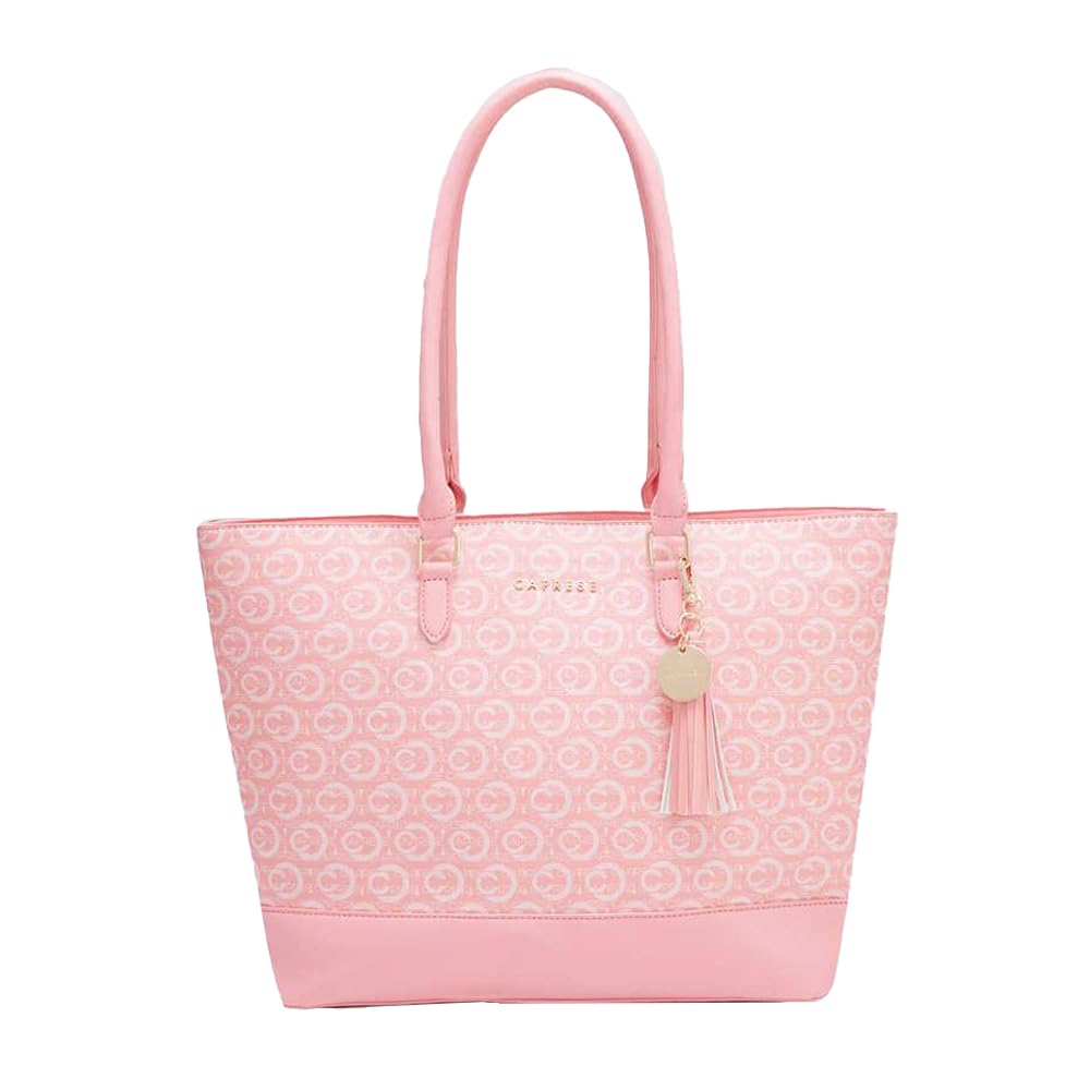 Caprese CLEO LAPTOP TOTE LARGE LT.PINK (B0CRQLX618) Amazon Price History, Amazon Price Tracker