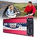 Falownik Czystej Fali Sinusoidalnej,1600 W 12 V / 24 V-220 V,Inteligentna Kontrola Temperatury,ChłOdzenie Wentylatora,OśWietlenie,Komputer,Telewizor,Wentylator Elektryczny,DźWięK,24V-220V-1600W