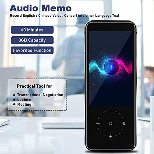 Language Translator Device, 107 Languages Two Way Instant Portable Voice Translator Device, WiFi Connection, Voice… - Image 5