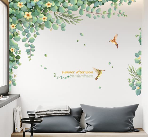 Pegatinas de pared autoadhesivas flores para tapar imperfecciones 4