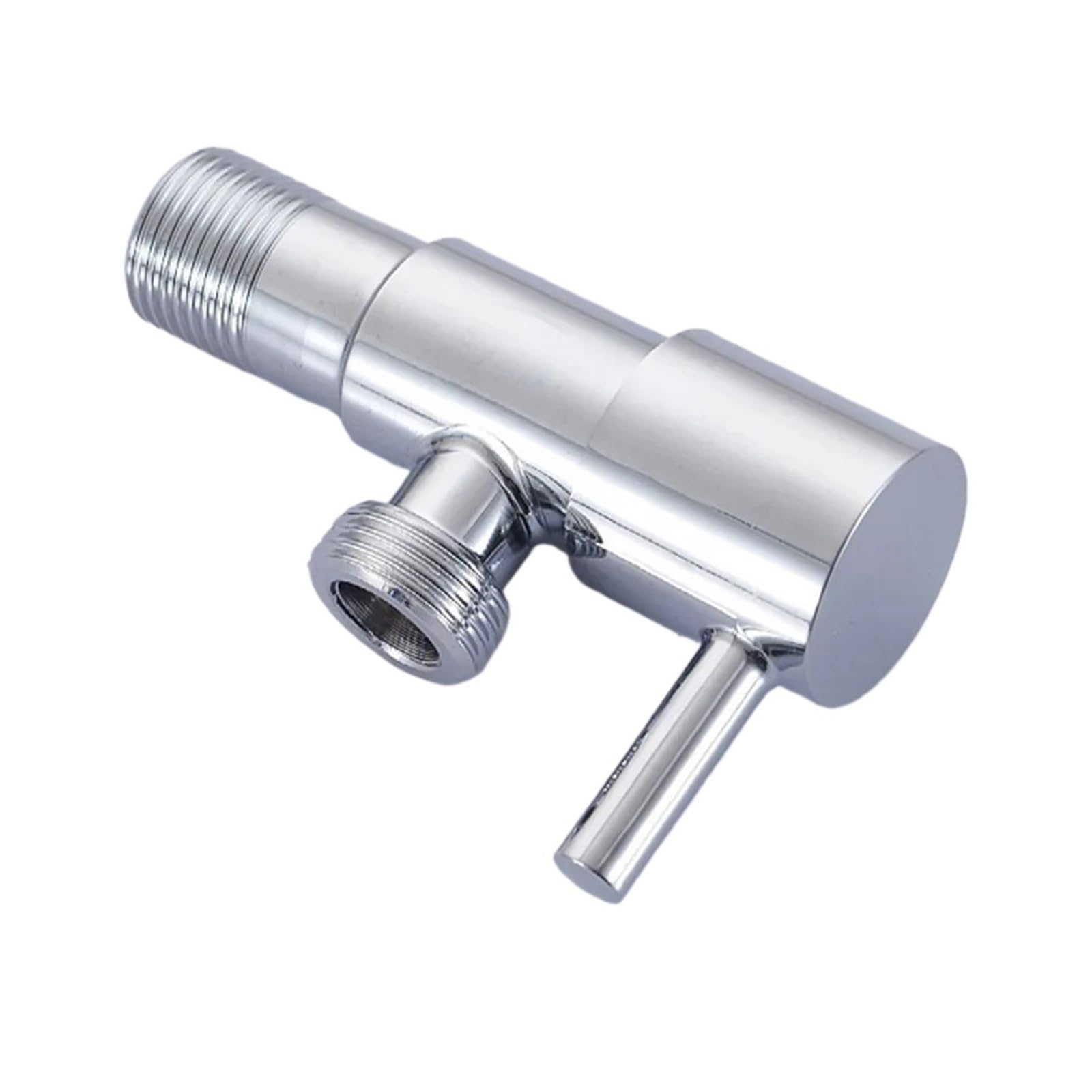 Vmvud One Color Faucet Triangle Valve Angle Inlet Water Stop Valve 1/2 Hot Cold Water Heater Toilet Copper Core Switch Valve