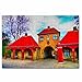 Dänemark Kopenhagen Puzzle für Erwachsene 300 Teile Holz Kinderpuzzle Reisegeschenk Souvenir 16,5 × 12 Zoll