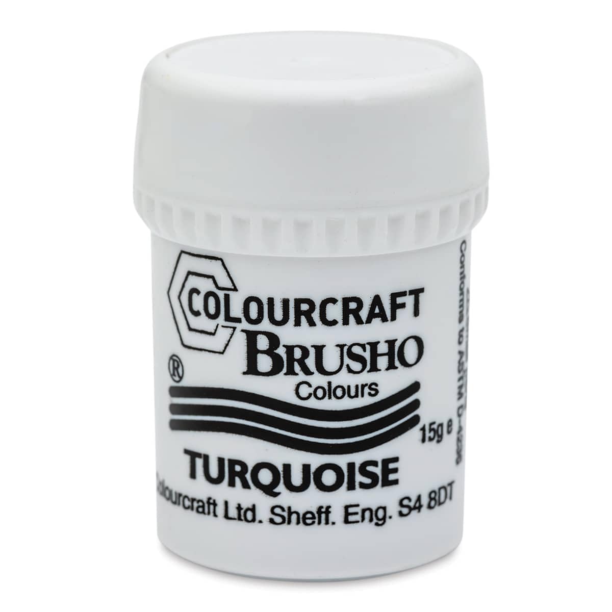 Panpastel Multicolour Brusho Crystal Colour 15G Turquoise