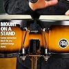 Meinl Percussion Bongos Headliner Wood - 2 hand drums with 6.75 and 8 inches - including tuning key - Siam Oak, Vintage Sunburst (HB100VSB) #4