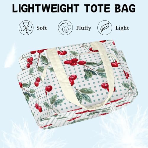 Sac à main léger matelassé rouge cerise finitions premium