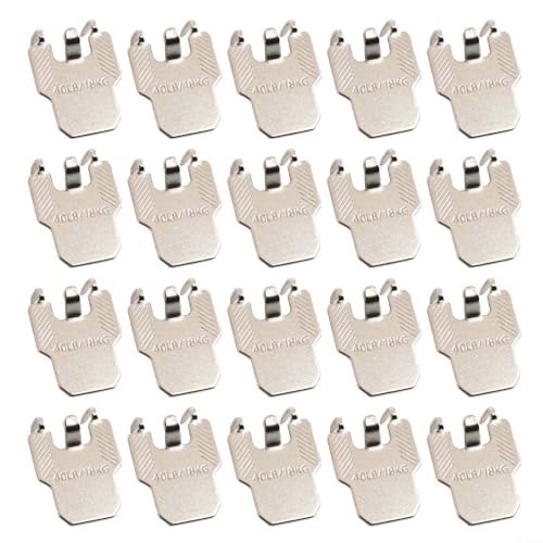 Lot de 40 crochets à griffes en métal argenté pour cloison sèche et murs en plâtre, installation sans dommage pour cadres, miroirs, graphiques, capacité de 18 kg, décoration de bureau à domicile (20
