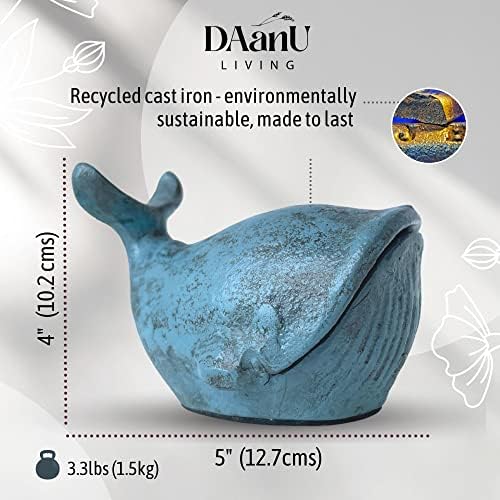 Miniatura 4 de Tope decorativo de puerta de hierro fundido, sujetalibros, decoración de playa y náutica, tapón de puerta pesado, decoración de playa para el hogar,