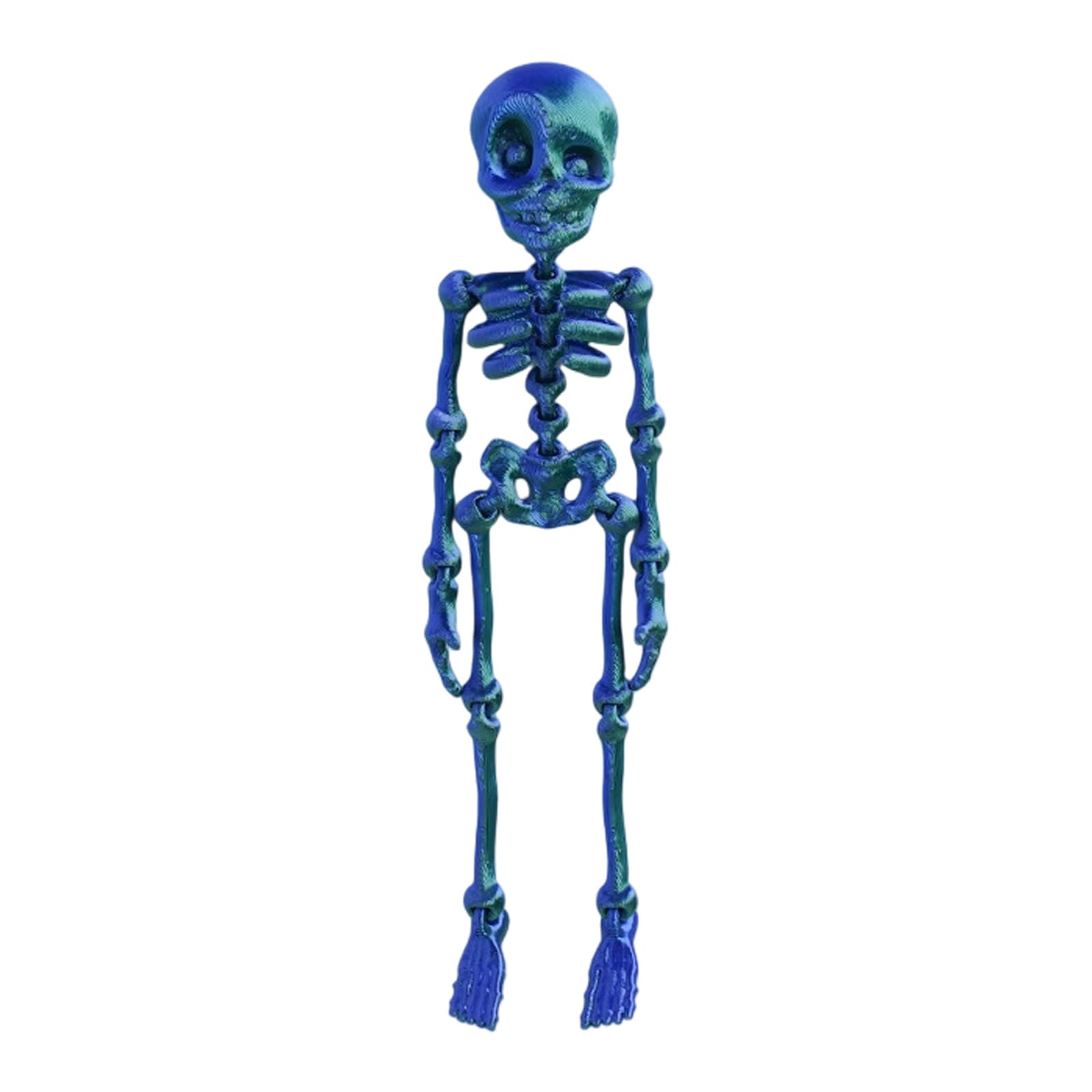 KAQNTUD Skeleton Fridge Magnets Movable Magnetic Figure Halloween Decoration for Kitchen Locker Magnets Black