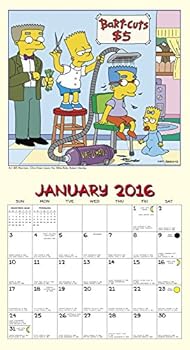 The Simpsons Mini Wall Calendar (2016)