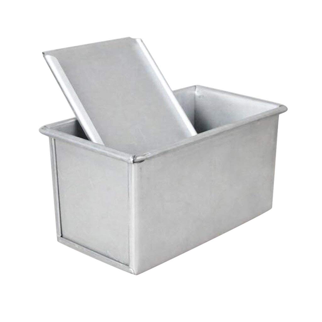 Esslly Aluminium Bread Mould With Lid Cover Heavy Duty Non