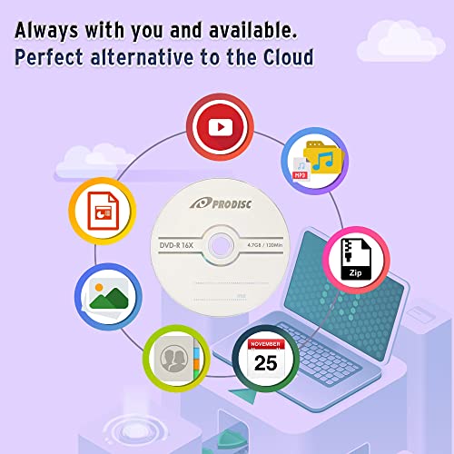 Image of Prodisc DVD-R 16X 4.7GB Logo Blank Data Video Movie Recordable Media - 100 Discs (Japanese Limited Edition)