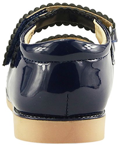 The Doll Maker Red Patent Mary Jane Glitter Ballet Flat for Girls3