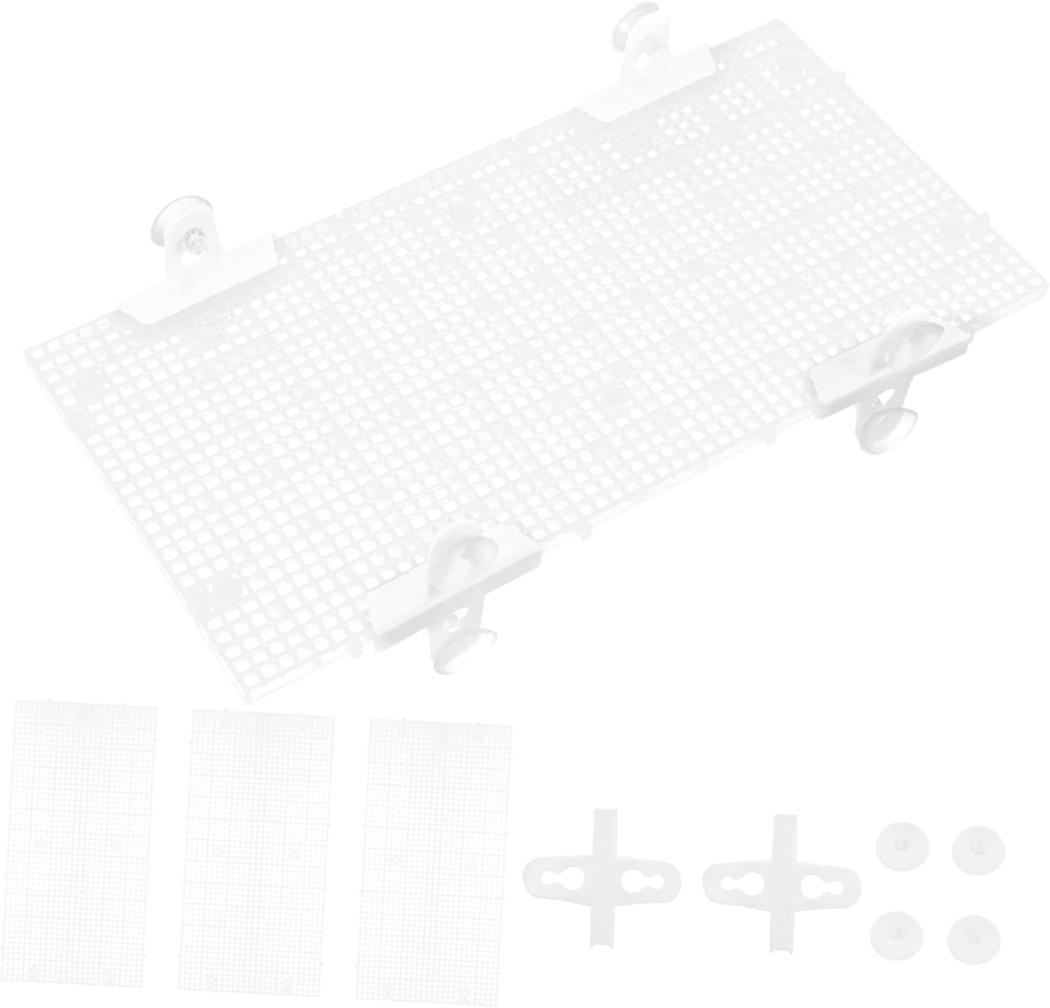 Milisten 4pcs Fish Tank Grid Divider Cups Aquarium Separator for Mixed Divider Board for Safe Fish Separation