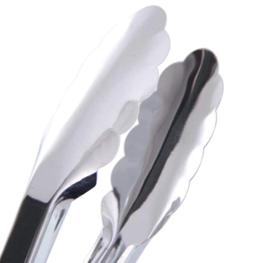 Pinzas de Cocina de Acero Inoxidable Pinzas de Alimentos Resistentes al Calor para cocinar Alimentos fritos y Barbacoa