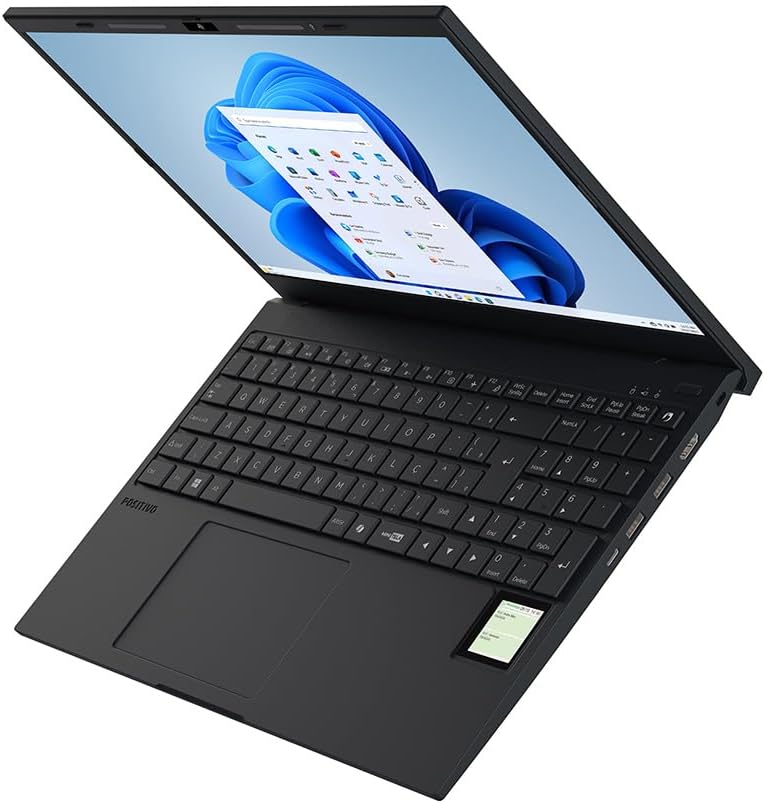 Notebook Positivo Vision R15M AMD® Ryzen 5-5625U Windows 11 Home 16GB 512GB SSD Wi-Fi 6 15” Full HD IPS Minitela - Preto