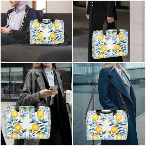 Bolso portátil Ethnic Lemon 16 pulgadas slim para oficina miniatura 7
