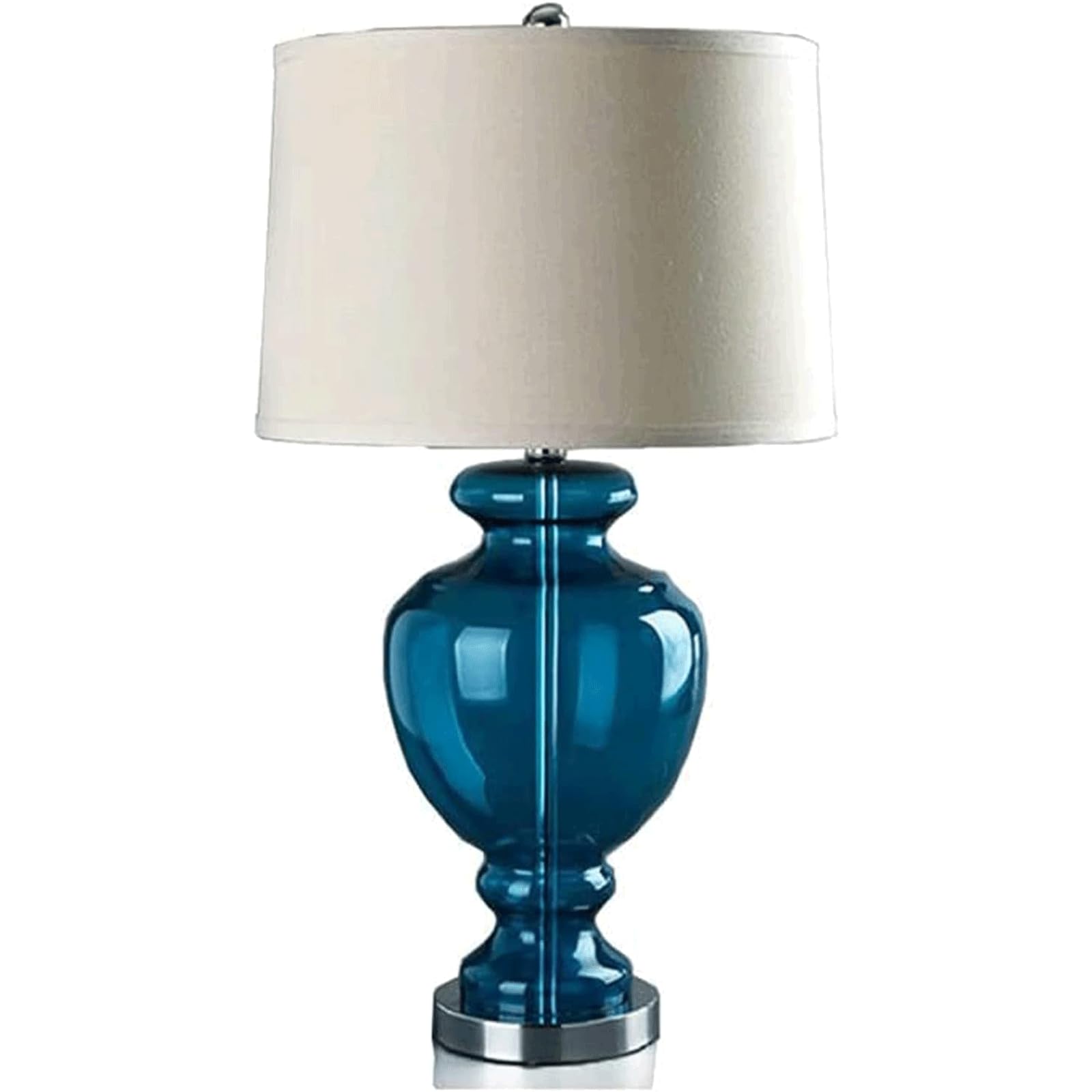asdchZen Desk Lighting Exquisite Table Lamp Luxurious Desk Light Bedside Lamps Creative Desk Light Nightstand Lamps Button Switch For Bedroom Work Lamp