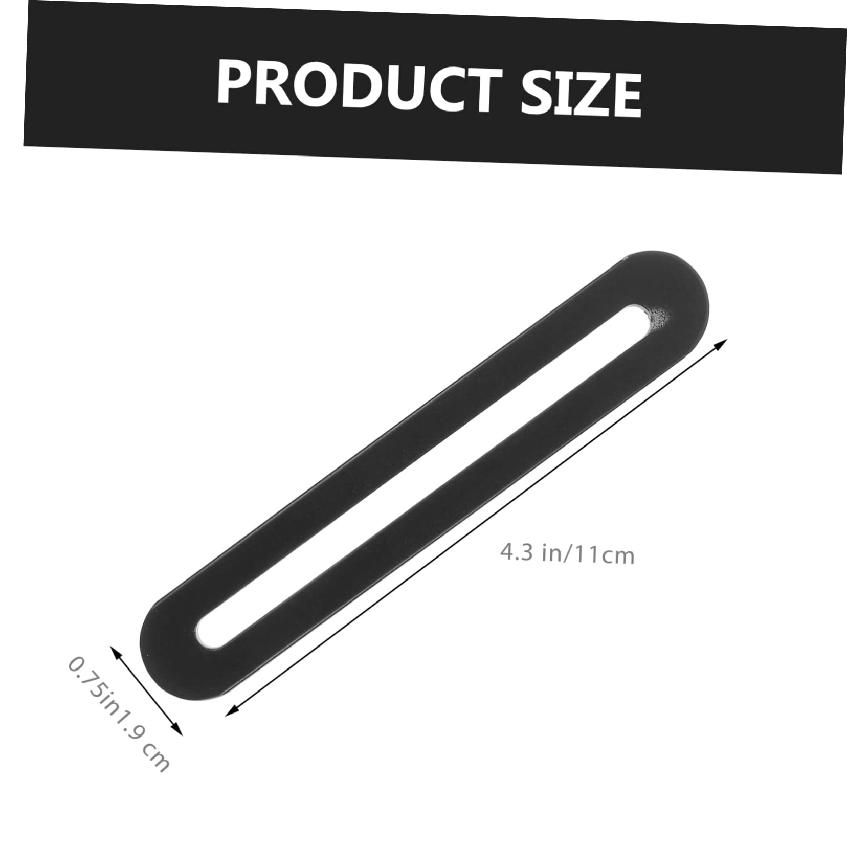 CIYODO Furniture Slideable Brackets 10pcs Flat Mending Plate Support Metal Mending Plate Strong and Sturdy for Chairs and Tables