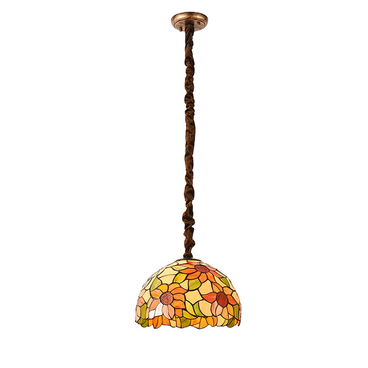 Ventilateur de plafond avec lumière industrielle pour rafraîchir une salle à manger