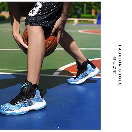 Zapatos de baloncesto para hombre transpirables y deportivos con suela antideslizante talla 37 5