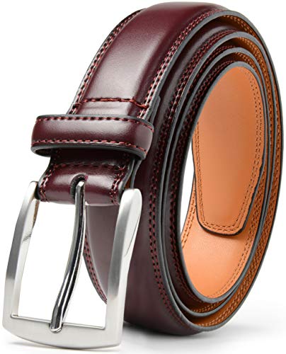 Belts For Men - Men's Dress Belt - Hand Made 100% Cow Leather Belt For Men