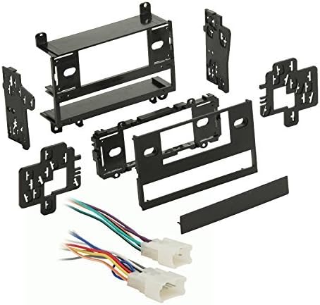Metra 99-8100 Single/Double DIN Dash Kit + Harness for Select 1987-1993 Toyota