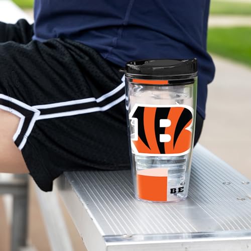 Image of Rico Industries NFL Football Double Wall Classic 16oz Or 20oz Tritan Tumbler W Lid
