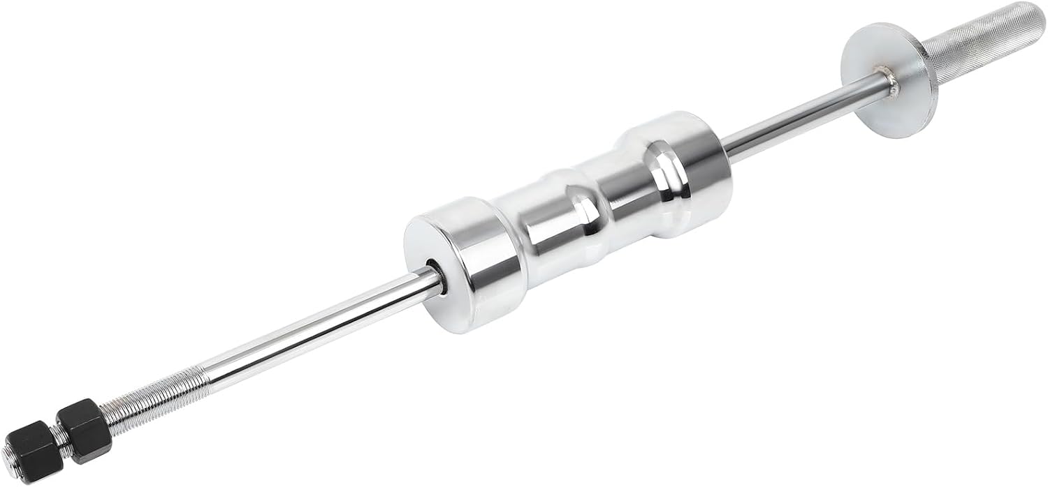 ECCPP Inner CV Joint Puller Slide Hammer, Front Wheel Drive Axle Half Shaft Disassemble Heavy Duty Tool Kit with10 Pounds Slide Hammer and 63mm 48mm Fork Adapter