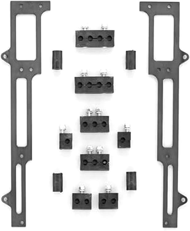 R&M Specialties 1101K Black Spark Plug Wire Loom Set for Small Block Chevy