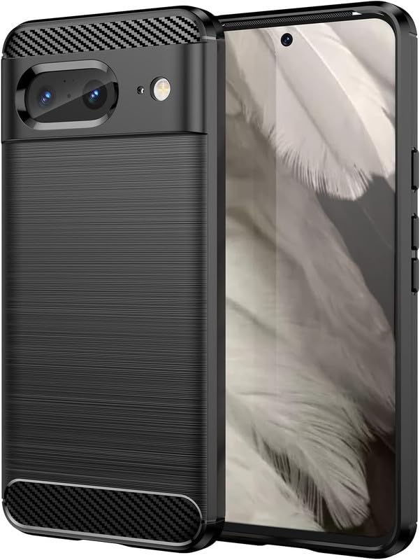 OneLike Hybrid Ultra Slim Protective Case TPU Non-Slip Carbon Fiber Texture Shockproof Case Cover for Google Pixel 8 5G - Black (B0CKTKBH9W) Amazon Price History, Amazon Price Tracker