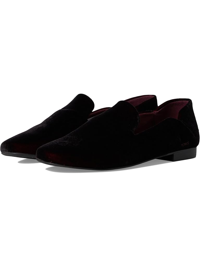 Burgundy TOMS Lara