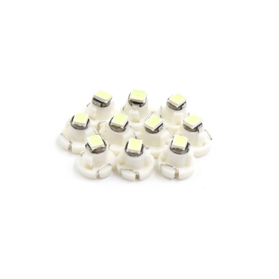 uxcell 10pcs Ice Blue Light T3 1210 Surface Mount Device LED Car Speedometer Dash Side Interior Lamp Replacement