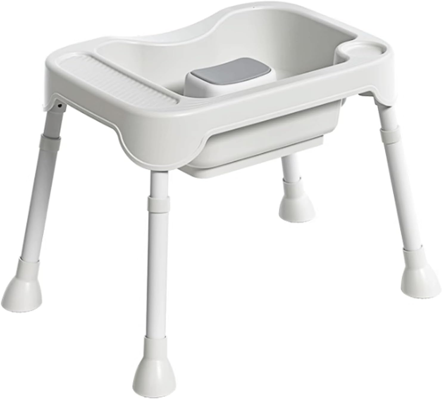 Hair Wash Tub Hair Washing Basin Portable Shampoo Bowl with Drain Hose Height Adjustable Hair Washing Sink for Pregnant Bedridden Elderly Hair Wash Tray