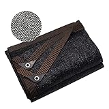 2x4M Sonnenschutz Netz Schattierungsnetz mit Ösen, 30% Sonnenschutz Leicht und Haltbarkeit Gewächshaus Schatten Netz UVbeständiges Netz für Pergola, Garten, Gewächshaus, Hühnerstall, Outdoor