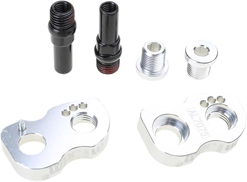 Upgrades Bike Brake Boosts Seats Aluminum V Brake Extenders Set V Brake Post Extension Mount for Wheel Size Conversion