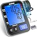 Tensiómetros de brazo, RENPHO Monitor de Presión Arterial para uso Doméstico con Altavoz, Máquina BP Automática con Brazalete Extra Grande 22-42 cm, Pantalla Digital Grande, 2 Usuarios 240 Grabaciones