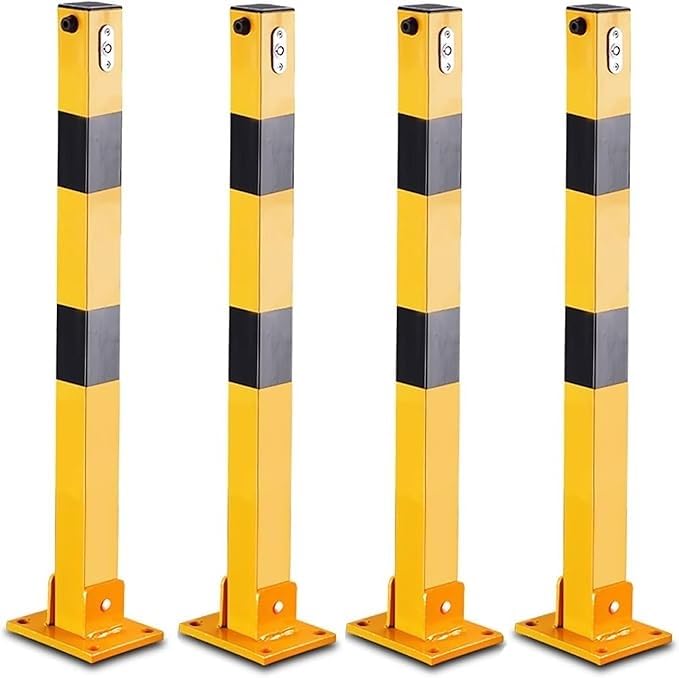 Borne de verrouillage haut de gamme et barrière pliable robuste