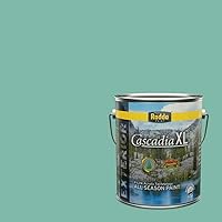 Vista 25 de Rodda Paint CASCADIA ZERO - Pintura e imprimación semibrillante para interiores en uno, 1 galón, azul bendito