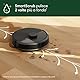 iRobot Roomba 105 Combo - Saugen + Wischen - Clearview LiDAR - 7000Pa - 120 mins - SmartScrub - Umfährt Hinderniss - Reinigungszonen - Aufladen und Fortfahren - App - Schwarz