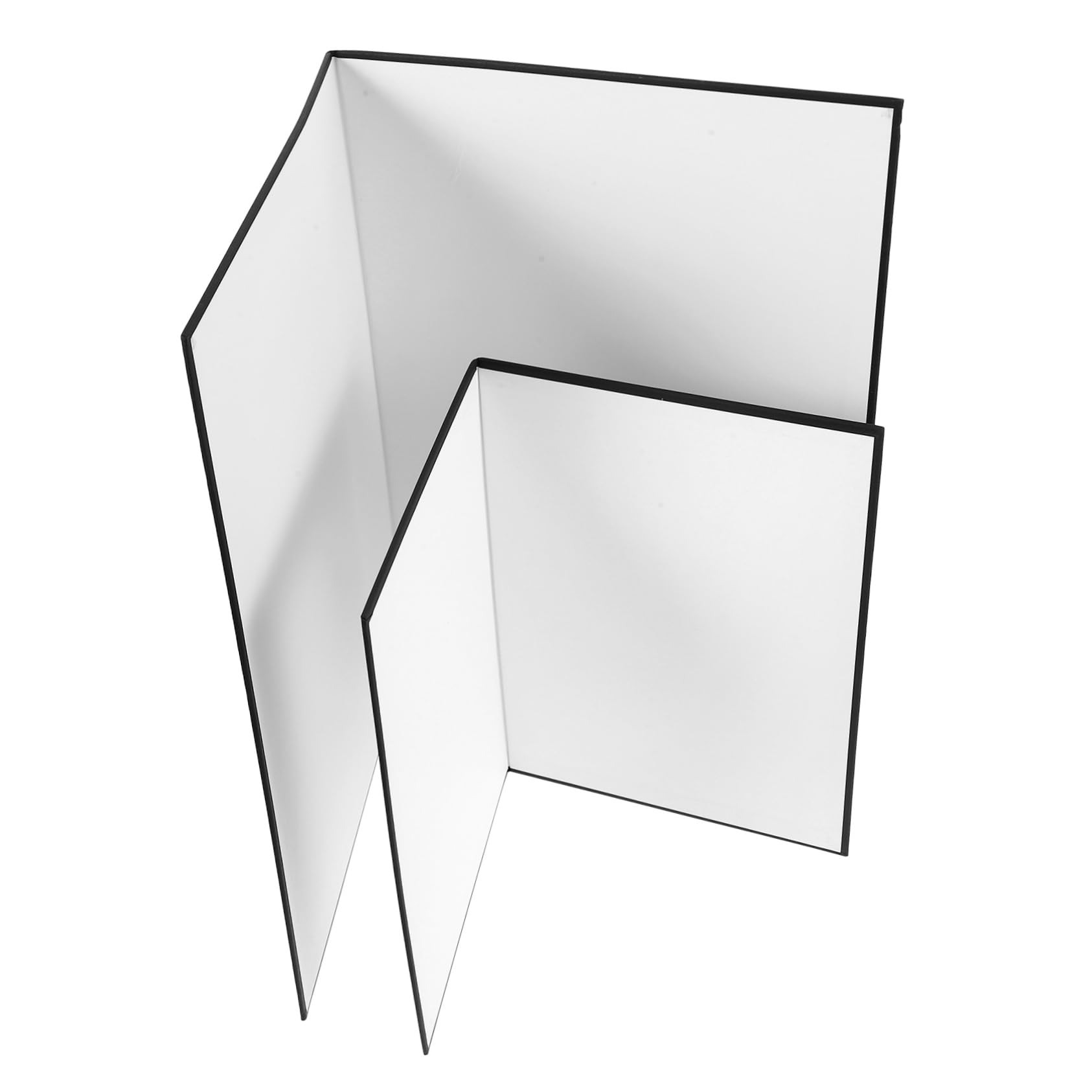 KICHOUSE 2pcs Reflective Board for Food Camera Accessories Photography Cardboard Cardboard Folding Reflector Reflector for Food Photo