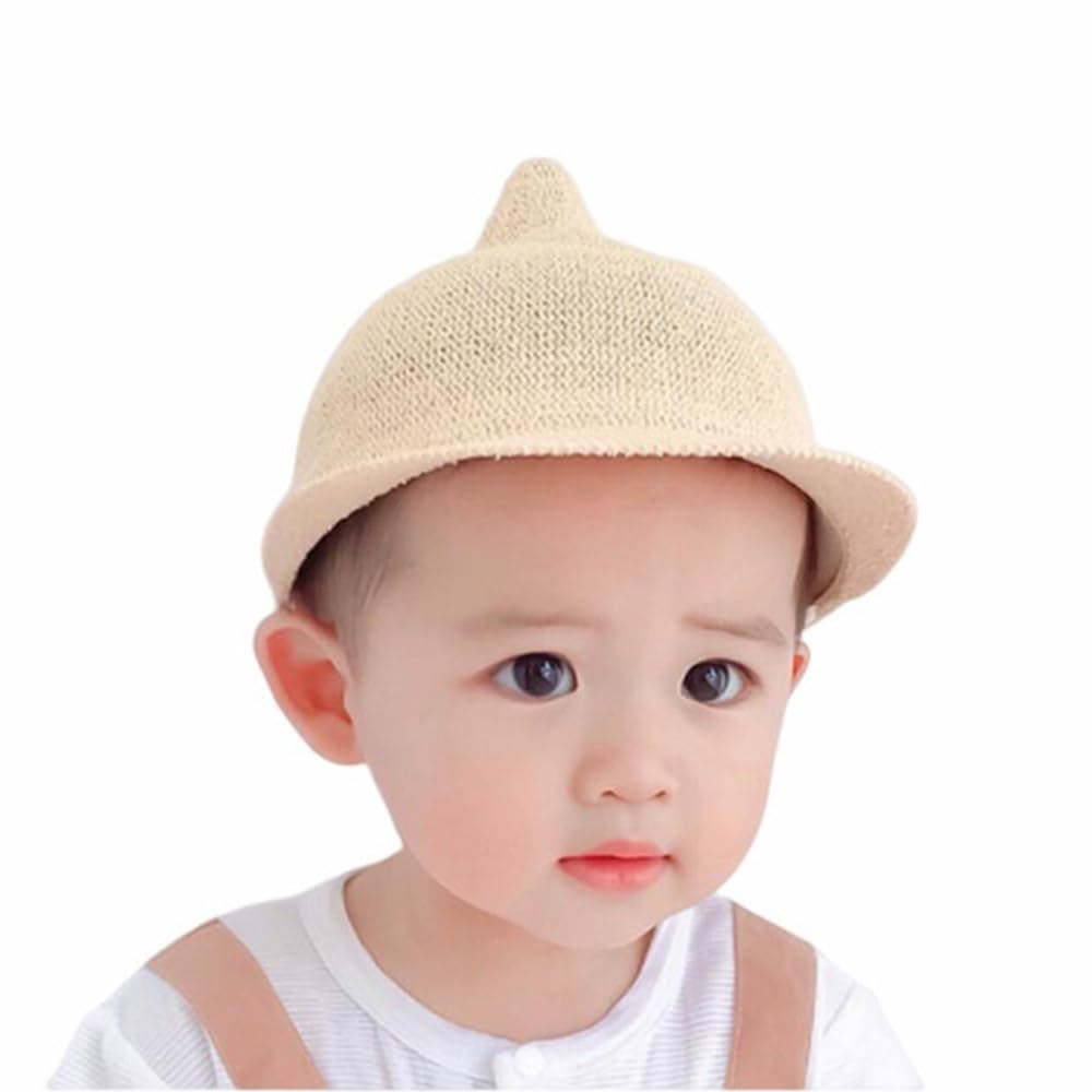 Amazon.co.jp: どんぐり帽子 ベビー ベビー帽子 麦わら帽子 とんがり 
