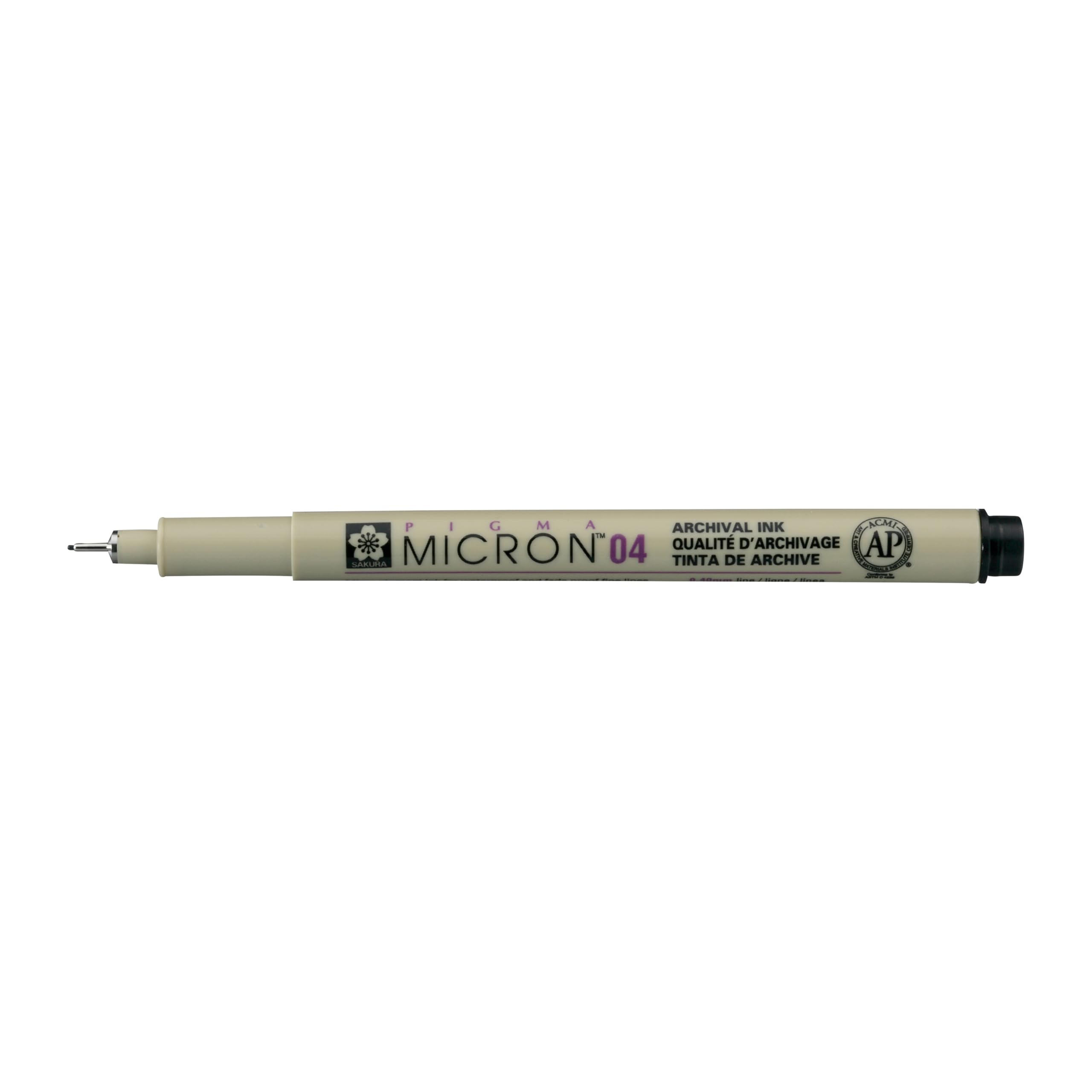 NANKIN PIGMA MICRON 04 TECHNICAL MARKER - BLACK -PROFESSIONAL USE