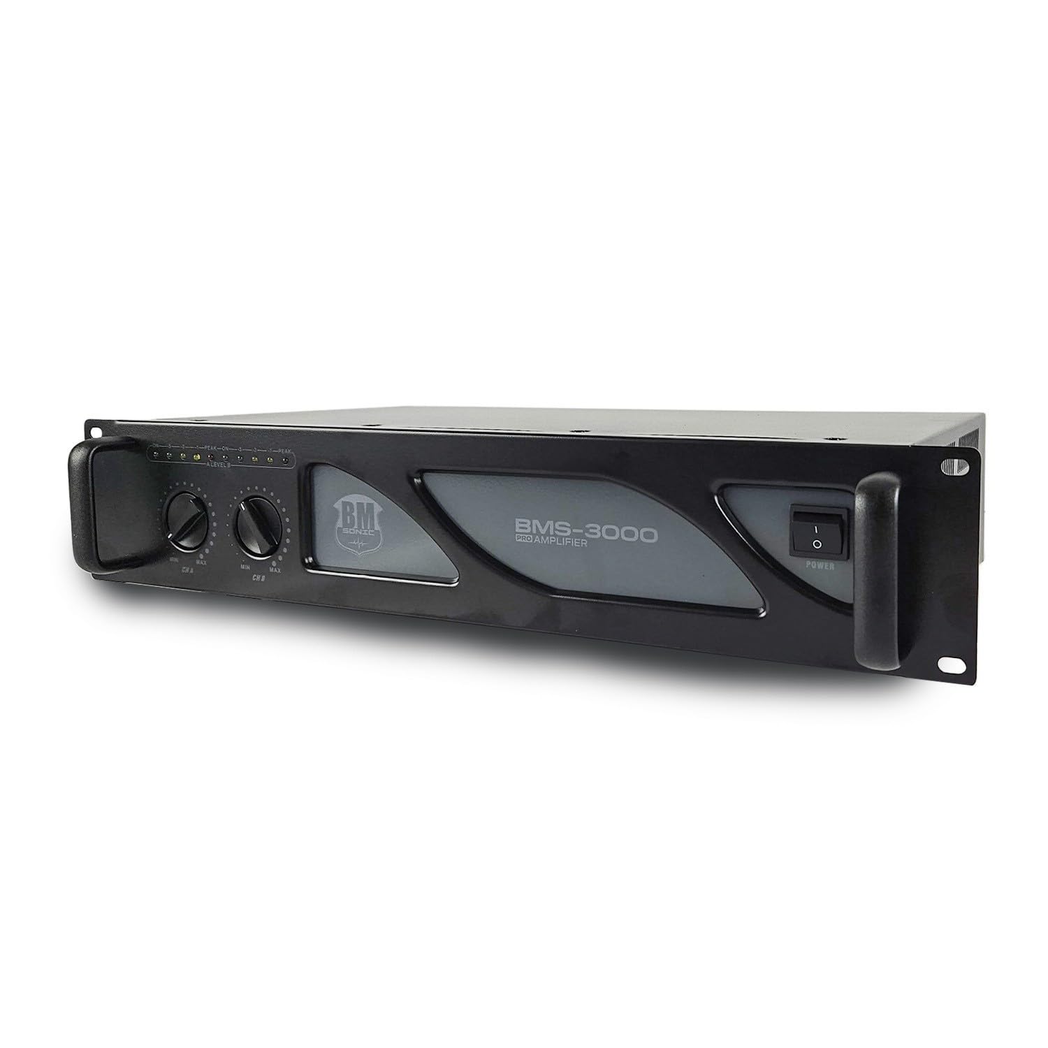 Amplificateur Sonorisation DJ BM Sonic BMS-3000-2 1500W Technologie MOSFET Ventilation Continue