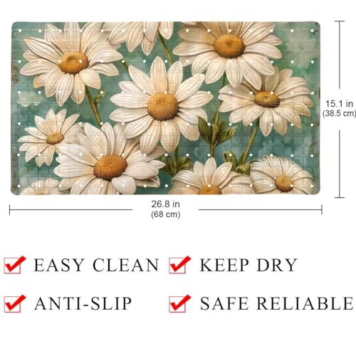 Tapete de baño extralargo que elimina humedades y resbalones 5