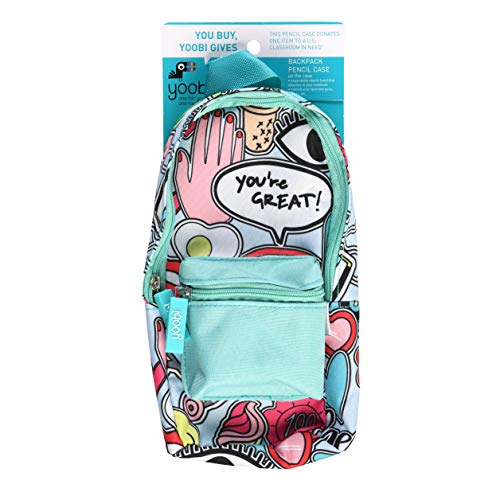 yoobi backpack pencil case