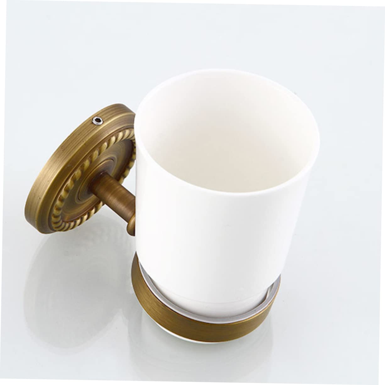 Soporte Vintage para Cepillos de Pared de Dientes de Cobre