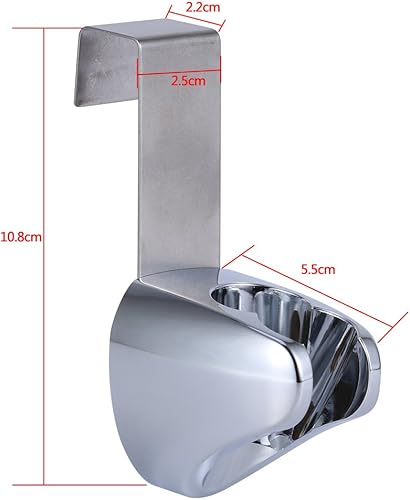 Miniatura 2 de Fdit Acero inoxidable profesional+ABS soporte gancho suspensión para ducha de mano inodoro bidé rociador níquel cepillado (2#)