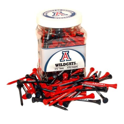 Arizona Wildcats Golf Tees in Jar