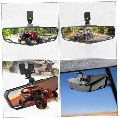 Miroir angle mort ajustable HANABASS anti-vibration pour UTV