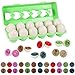 Luclay Passende Eier Puzzle, 12-teiliges Ostereier Eier Spielzeug für Kinder, Farben und Formen Sortieren von Montessori Spielzeug Geschenk für Kinder Jungen Mädchen (Dinosaurier Eier)